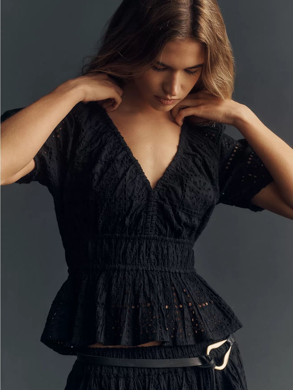 Rails Argenta Short-Sleeve Blouse
